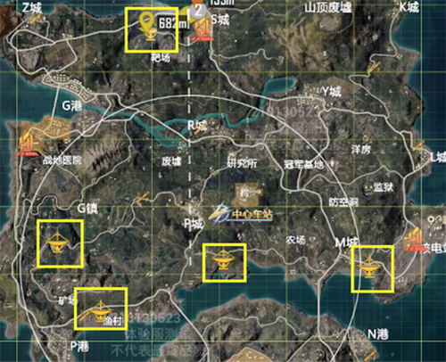 《和平精英》冒险列车召回点位置攻略
