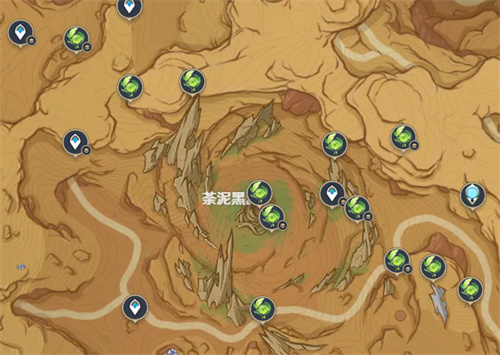 《原神》荒石苍漠草神瞳位置大全