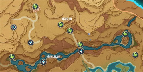《原神》荒石苍漠草神瞳位置大全