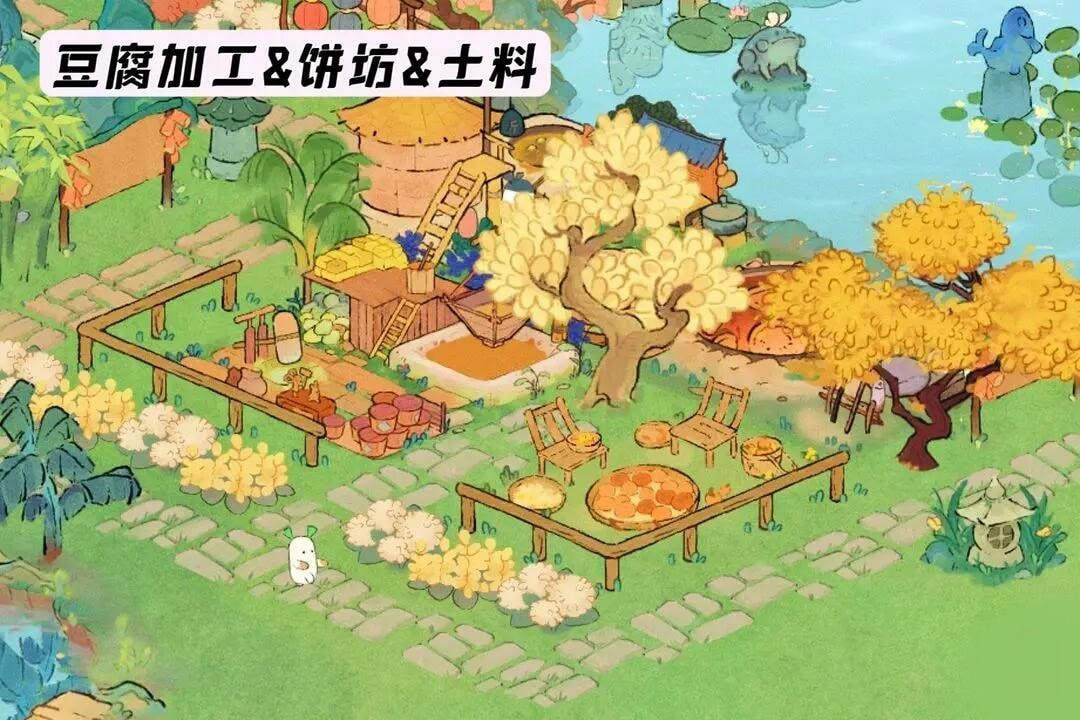 《桃源深处有人家》豆腐加工土料饼坊布局攻略