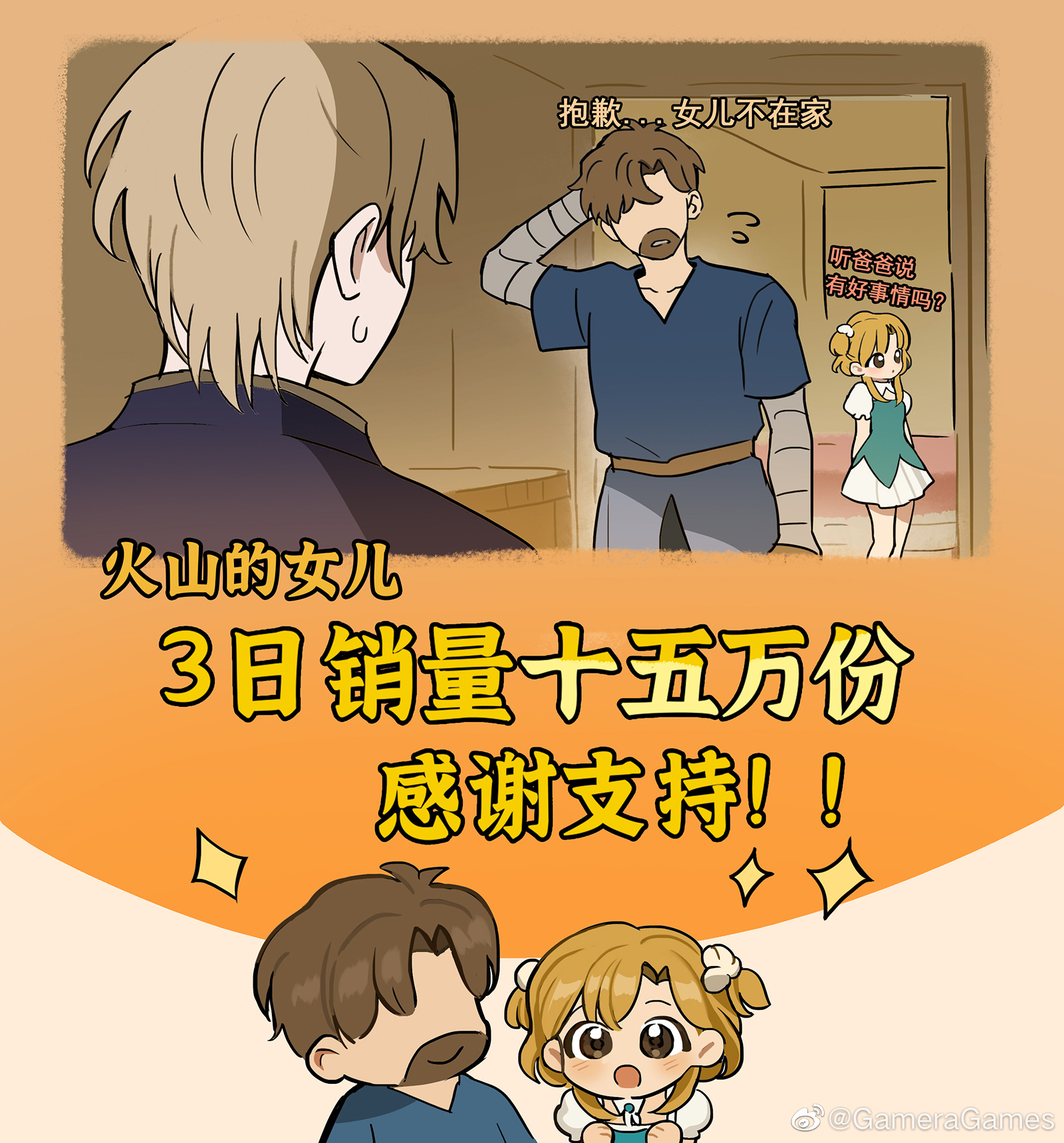 多结局养成游戏戏《火山的女儿》 Steam好评如潮！