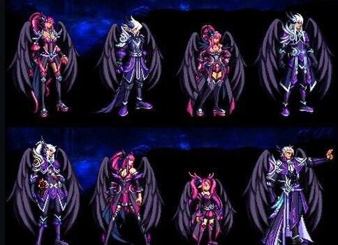 dnf天空套1到12套外观图汇总