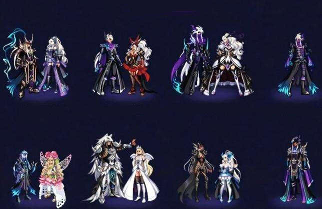 dnf天空套1到12套外观图汇总