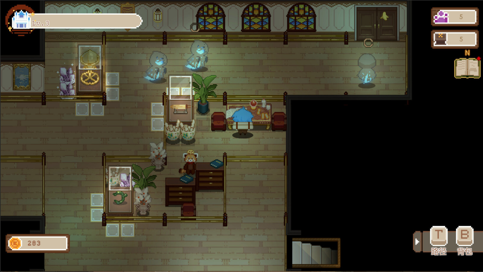 肉鸽游戏《九号博物馆》steam页面上线 发售日期待定