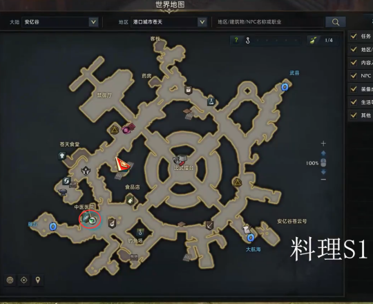 《命运方舟》安忆谷料理图鉴