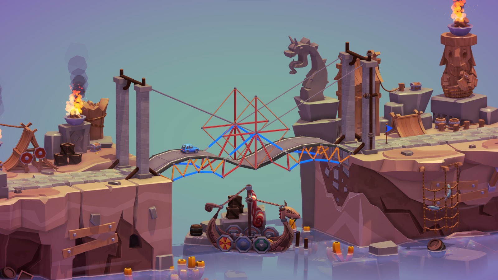 造桥鬼才第三代 《桥梁建筑师3》Steam正式发售