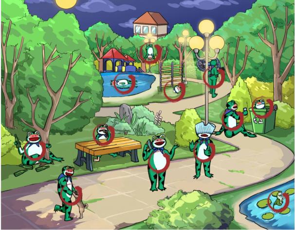 《汉字找茬王》喝醉的青蛙通关图文攻略 《汉字找茬王》喝醉的青蛙通关图文攻略