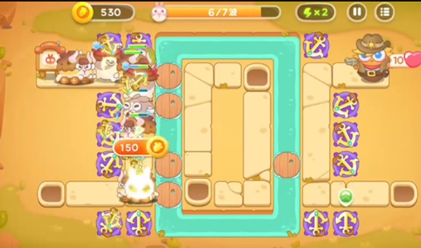 保卫萝卜4波仔很忙第三关无伤通关攻略