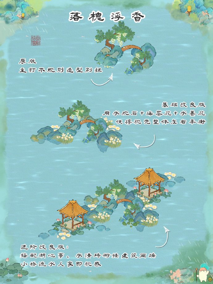 《桃源深处有人家》落槐浮香布局攻略