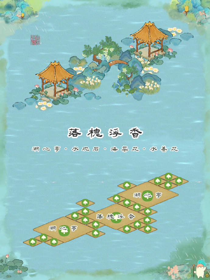 《桃源深处有人家》落槐浮香布局攻略