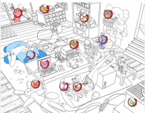 《汉字找茬王》找出12个猫通关图文攻略 《汉字找茬王》找出12个猫通关图文攻略