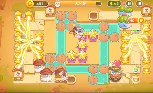 保卫萝卜4波仔很忙38关攻略