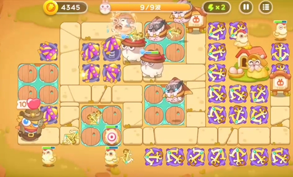 保卫萝卜4波仔很忙35关攻略