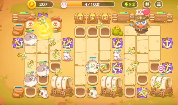 保卫萝卜4波仔很忙39关攻略