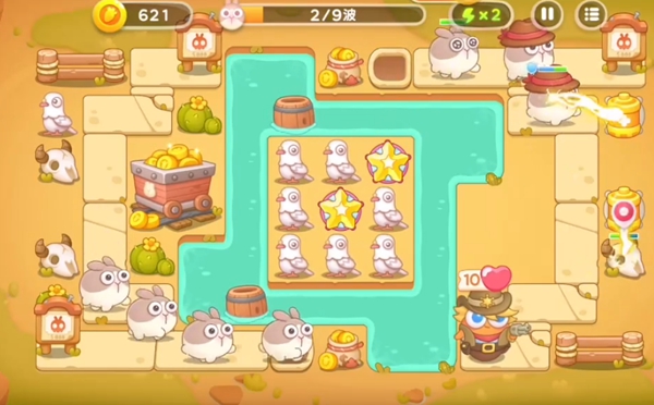 保卫萝卜4波仔很忙38关攻略