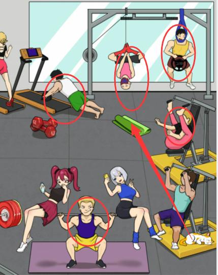 《汉字找茬王》奇葩健身通关图文攻略