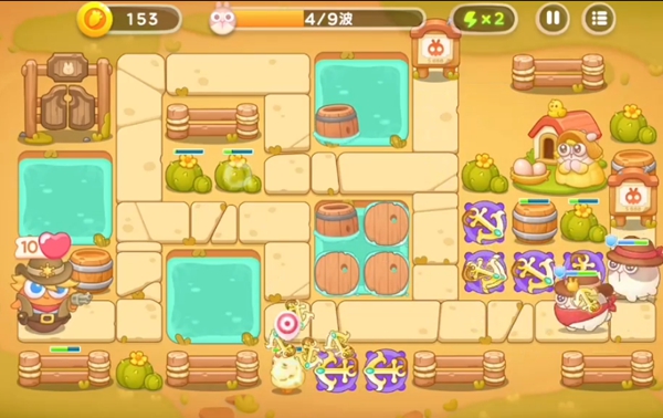 保卫萝卜4波仔很忙35关攻略