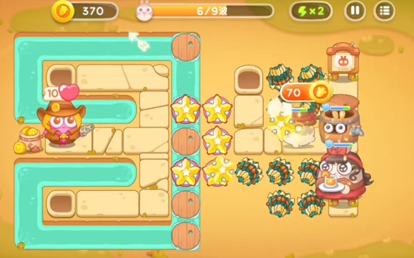 保卫萝卜4波仔很忙34关攻略