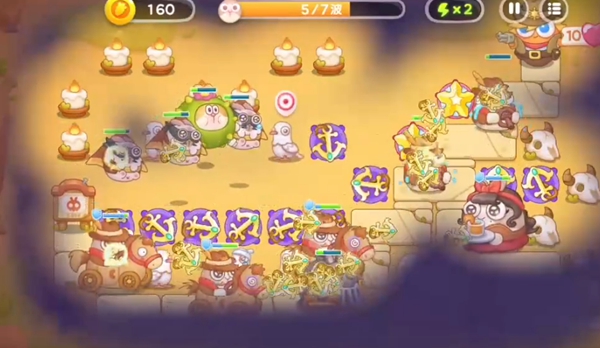保卫萝卜4波仔很忙42关攻略