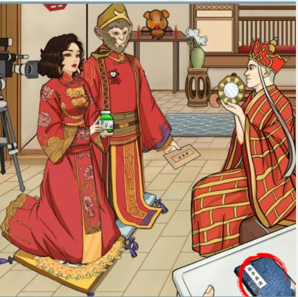 《你是大聪明》大圣娶亲怎么过?找出十二处奇葩行为通关图文攻略 《你是大聪明》大圣娶亲怎么过?找出十二处奇葩行为通关图文攻略