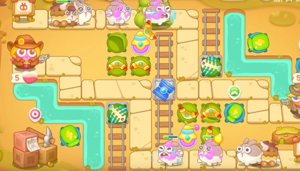 保卫萝卜4波仔很忙49关攻略