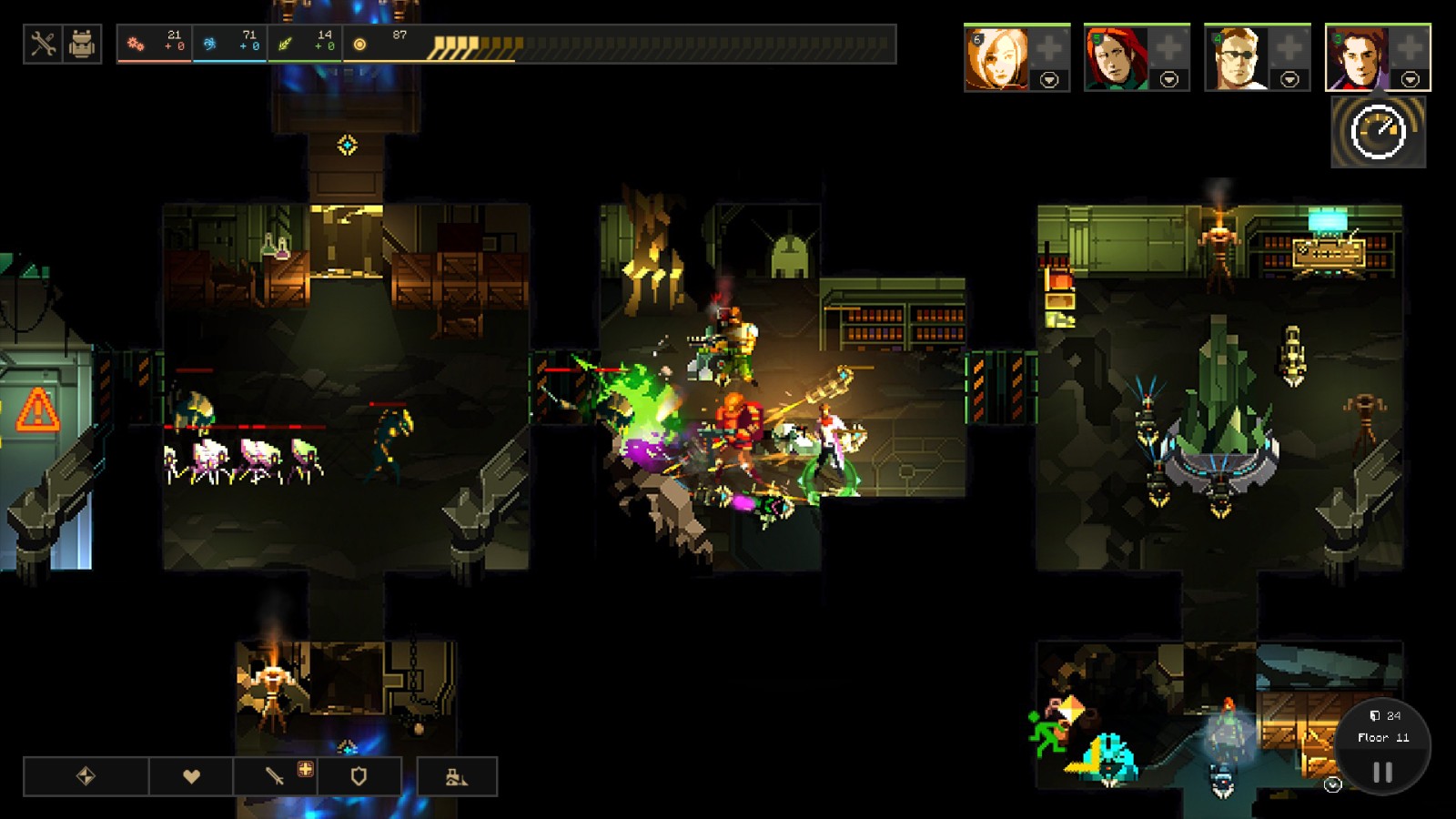 肉鸽迷宫冒险《Dungeon of the ENDLESS》免费登陆steam