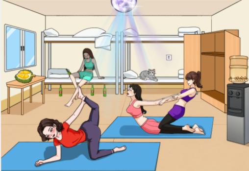 《文字来找茬》女宿舍查房怎么过