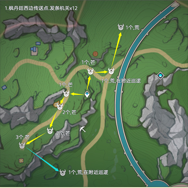 《原神》齿轮素材速刷路线攻略
