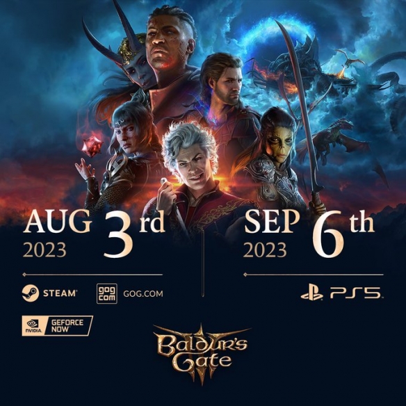 《博德之门3》PS5预载以及解锁时间公开