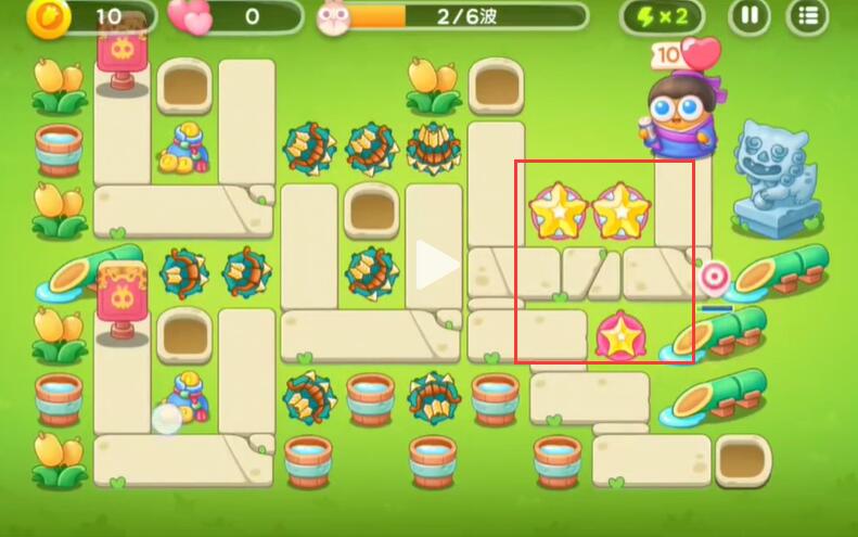 《保卫萝卜4》七夕鹊桥会第6关攻略