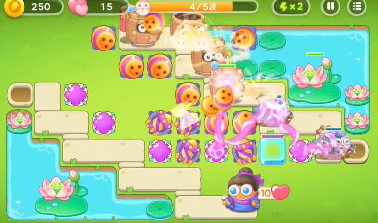 《保卫萝卜4》七夕鹊桥会第11关攻略