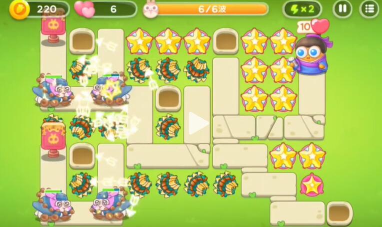 《保卫萝卜4》七夕鹊桥会第6关攻略