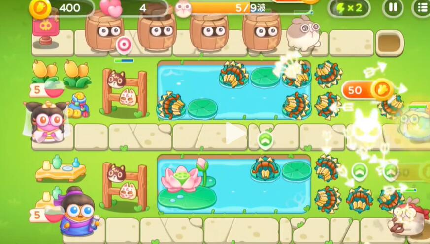 《保卫萝卜4》七夕鹊桥会第10关攻略