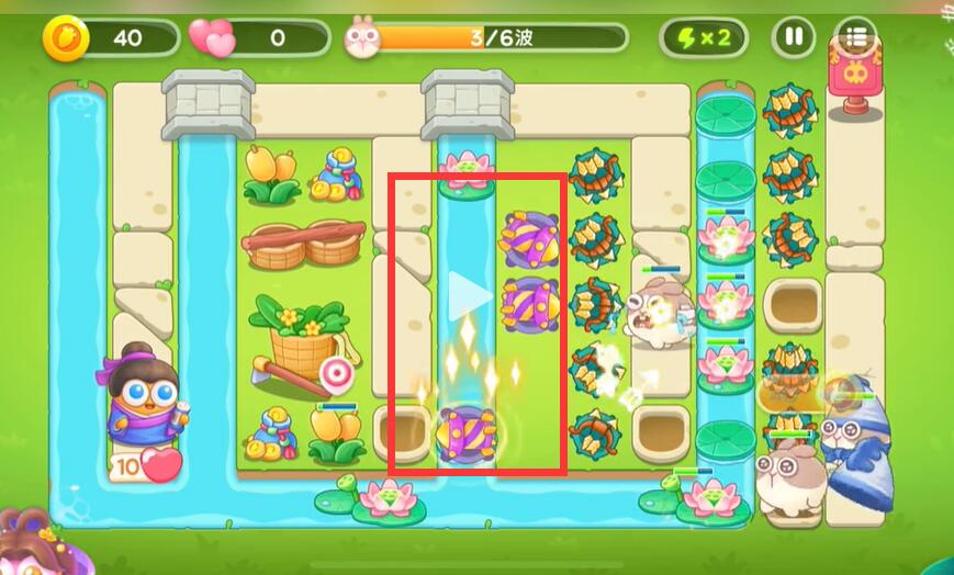 《保卫萝卜4》七夕鹊桥会第14关攻略