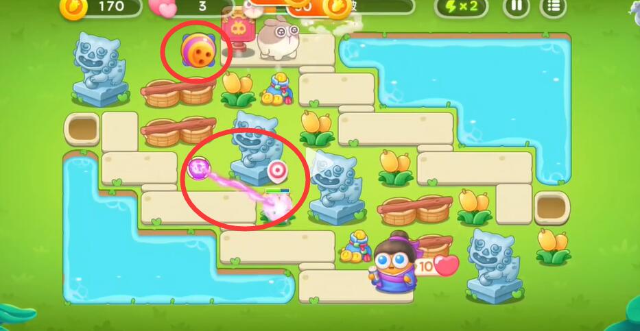 《保卫萝卜4》七夕鹊桥会第11关攻略