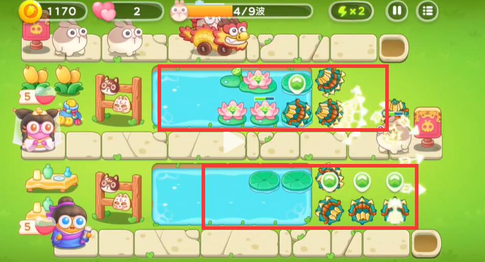 《保卫萝卜4》七夕鹊桥会第10关攻略