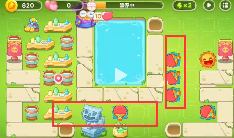 《保卫萝卜4》七夕鹊桥会第12关攻略 《保卫萝卜4》七夕鹊桥会第12关攻略