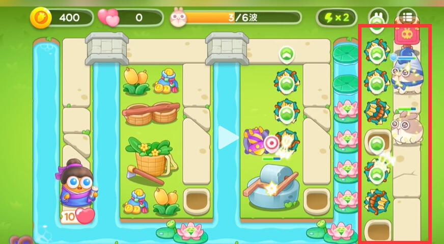 《保卫萝卜4》七夕鹊桥会第14关攻略