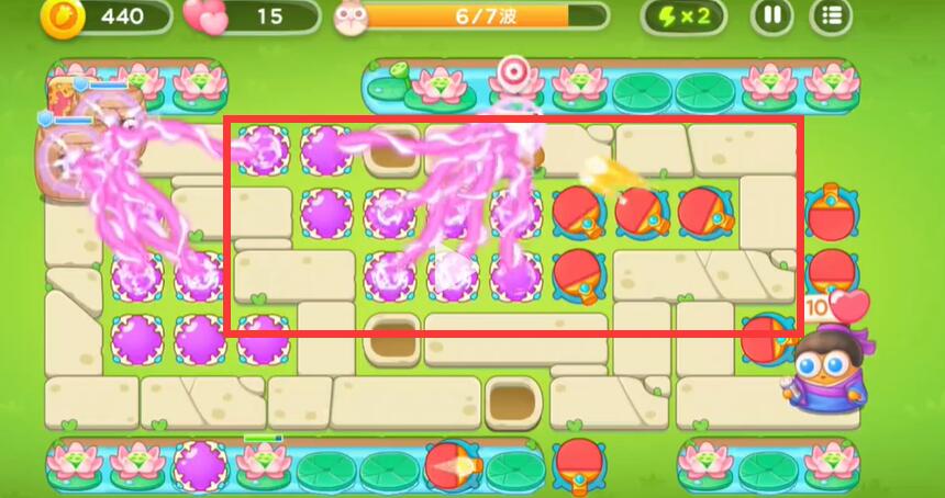 《保卫萝卜4》七夕鹊桥会第15关攻略 《保卫萝卜4》七夕鹊桥会第15关攻略