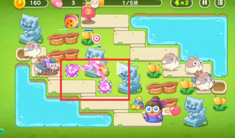 《保卫萝卜4》七夕鹊桥会第11关攻略