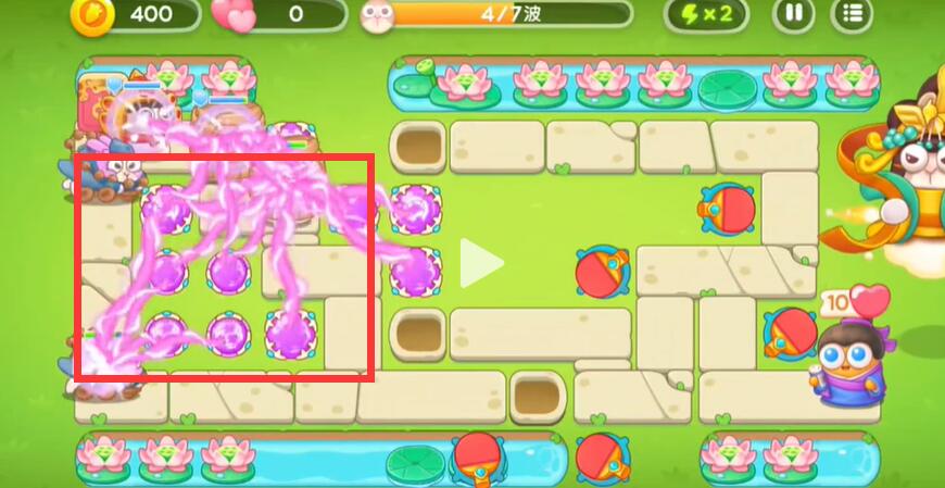 《保卫萝卜4》七夕鹊桥会第15关攻略 《保卫萝卜4》七夕鹊桥会第15关攻略