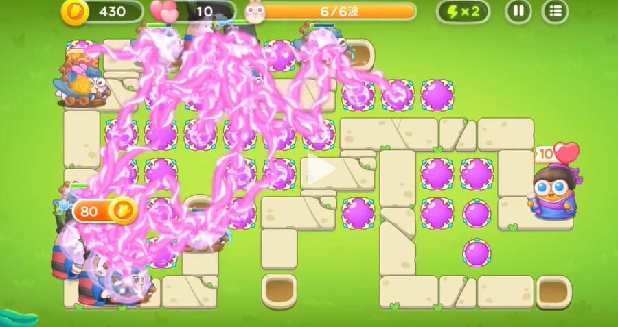 《保卫萝卜4》七夕鹊桥会第3关攻略