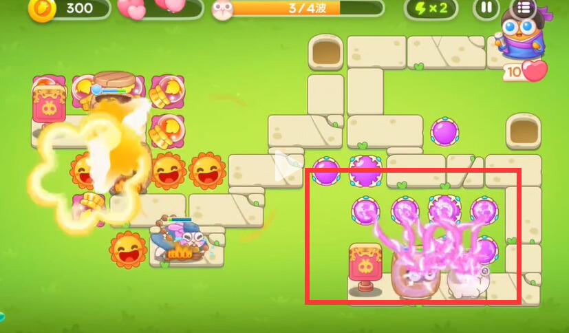 《保卫萝卜4》七夕鹊桥会第5关攻略