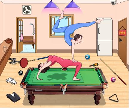 《文字来找茬》台球馆的秘密怎么过