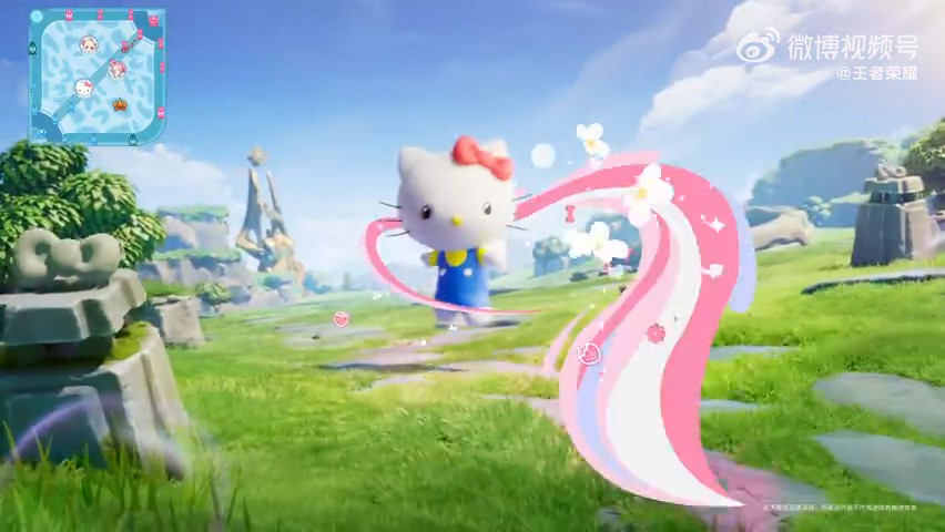 王者荣耀联动HelloKitty 免费装饰品兑换等福利！