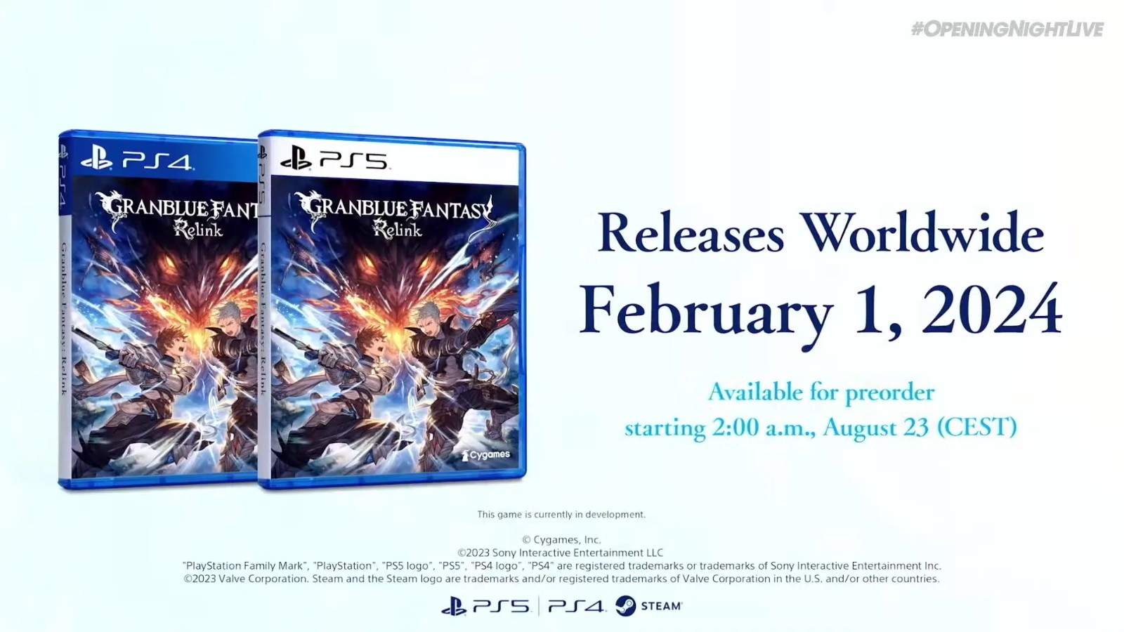 《碧蓝幻想：Relink》确定2024年2月1日发售