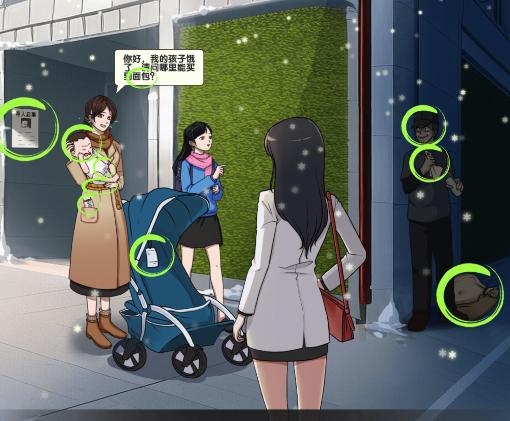 《文字来找茬》美女的伪装怎么过