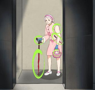 《文字来找茬》电梯惊魂怎么过