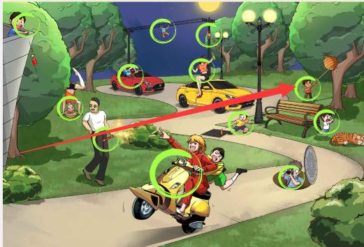 《文字来找茬》聚众骚乱怎么过