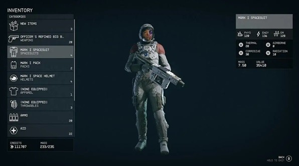 《星空》强力宇航服获取攻略